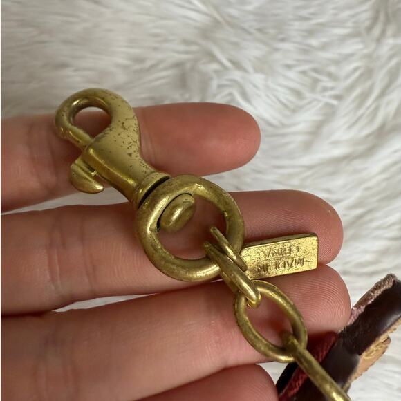 Y2K COACH Flower Bag Charm Key Fob - Picture 4 of 5